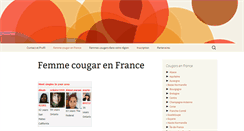 Desktop Screenshot of love-cougar.com